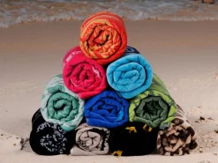 PHLOX 90 x 160 cm strandlaken - turtle