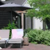 PimXL 300 cm luxe 6-ribs parasol - Anthrachite