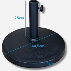 Pimxl parasolvoet rond - ø 44,5 cm - 12kg