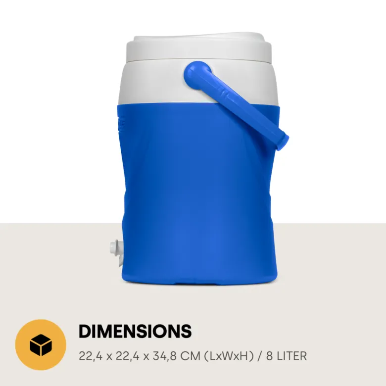 Pinnacle Platino 2 Gallon drankkoeler - Blue