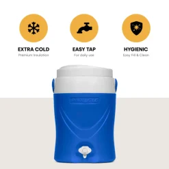 Pinnacle Platino 2 Gallon drankkoeler - Blue