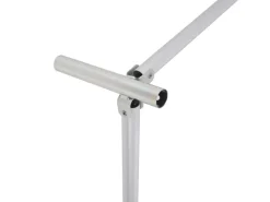 Piper linker hoekstuk voortentframe aluminium 28 mm