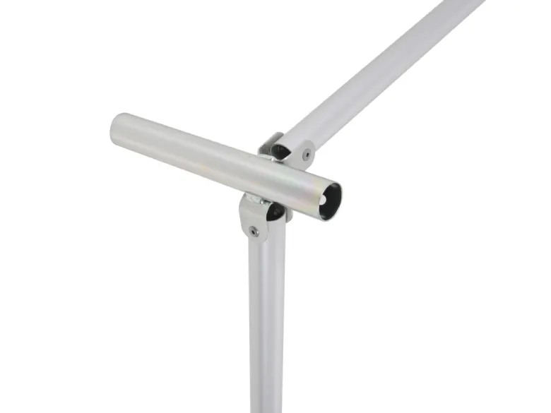 Piper linker hoekstuk voortentframe aluminium 28 mm