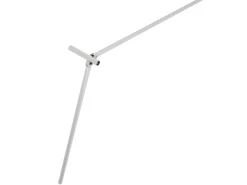 Piper linker hoekstuk voortentframe aluminium 28 mm