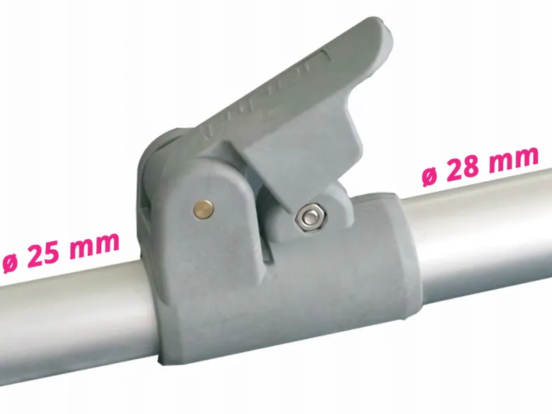Piper PowerGrip buisklemmen ø 28/25 mm
