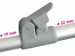 Piper PowerGrip buisklemmen ø 22/19 mm