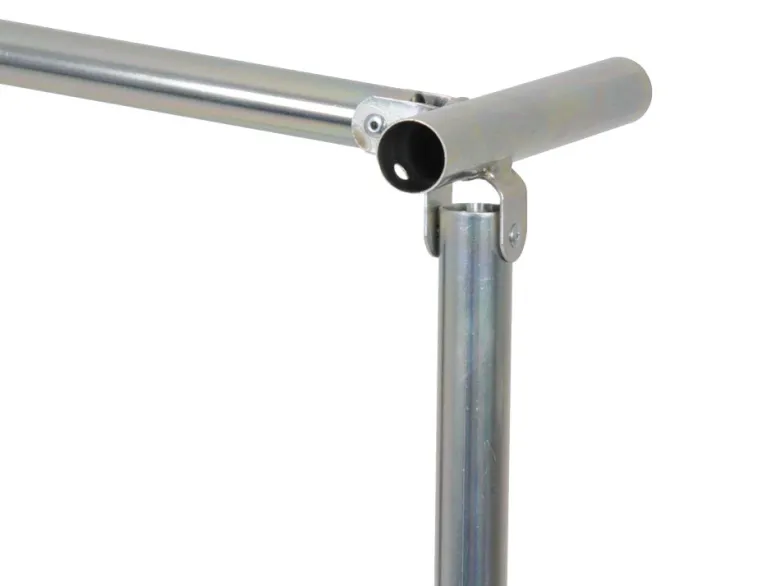 Piper rechter hoekstuk voortentframe staal 28 mm