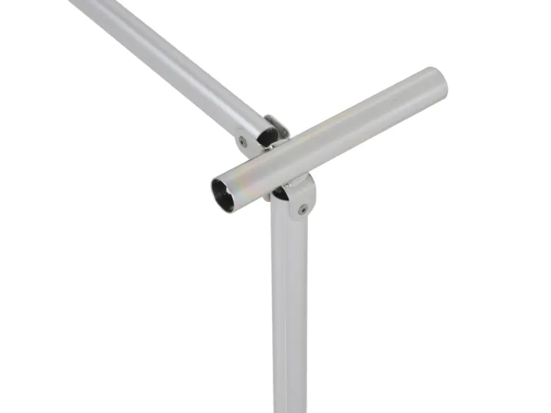 Piper rechter hoekstuk voortentframe aluminium 28 mm