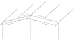 Piper voortentframe PowerGrip staal 28 mm maat 21 - 22