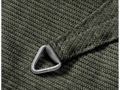 Platinum Coolfit 3,6m olive driehoek schaduwdoek