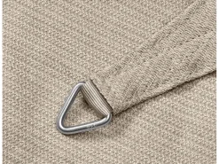 Platinum Coolfit 5,7 x 4,0 x 4,0 m 90° schaduwdoek - Greige