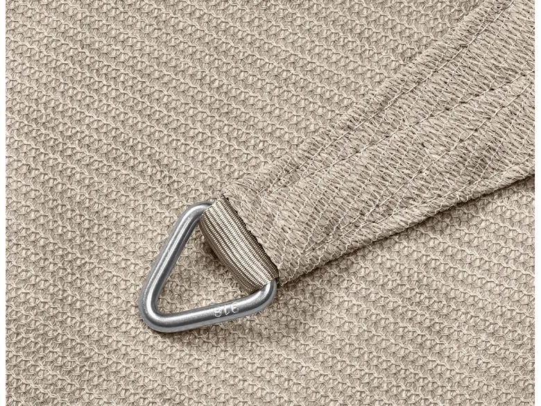Platinum Coolfit 5,7 x 4,0 x 4,0 m 90° schaduwdoek - Greige