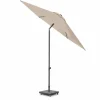 Platinum Lisboa 250 cm parasol - Taupe