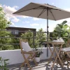 Platinum Lisboa 210 x 150 cm parasol - Olive Green