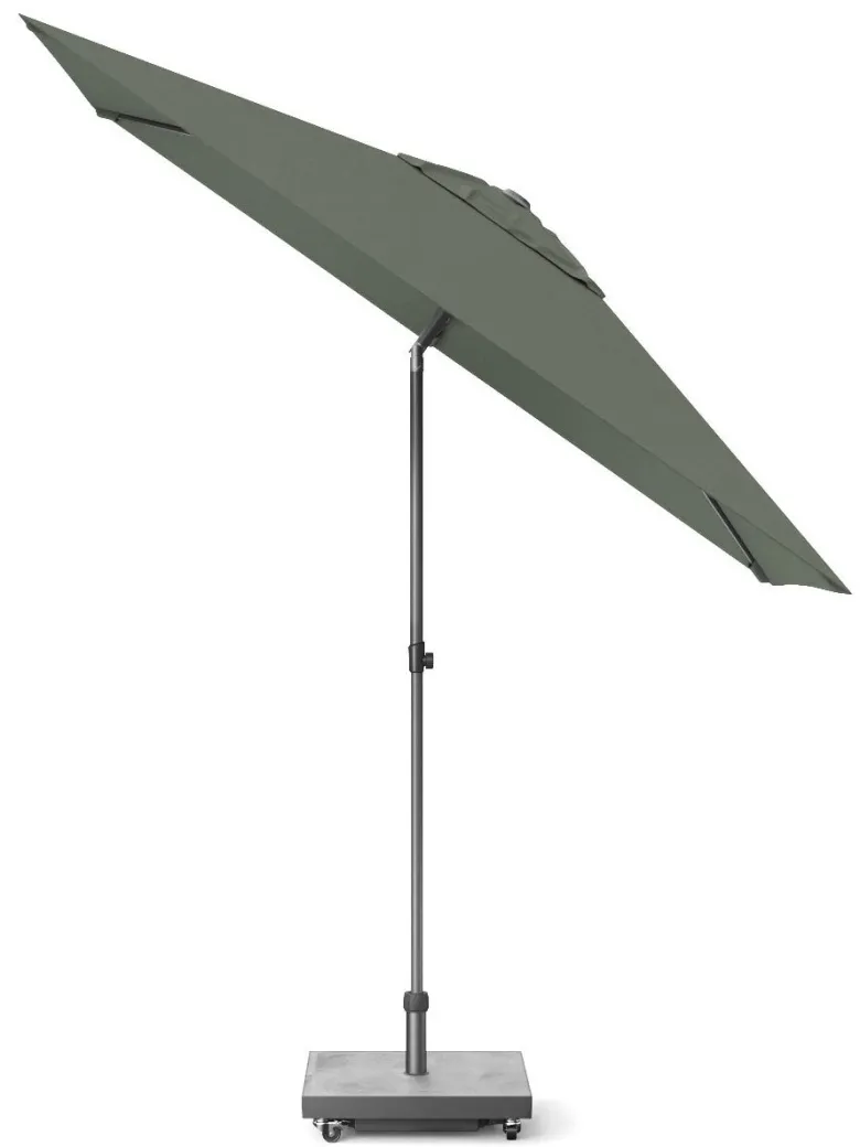 Platinum Lisboa 210 x 150 cm parasol - Olive Green