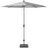 Platinum Riva 250 cm parasol - Light Grey