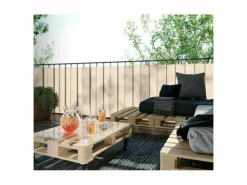 Platinum 500 x 80 cm Coolfit balkondoek - Antraciet