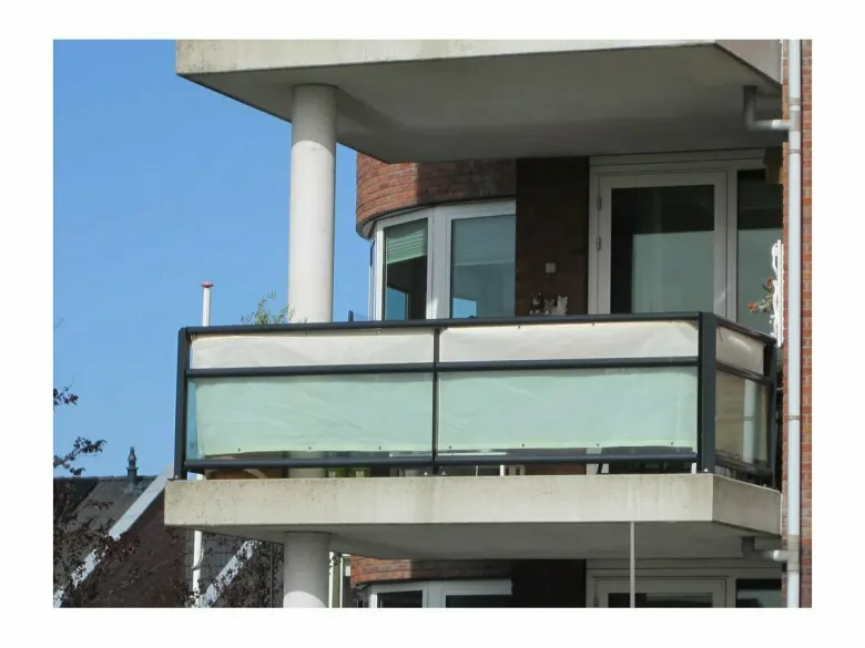 Platinum 500 x 80 cm Coolfit balkondoek - Gebroken wit