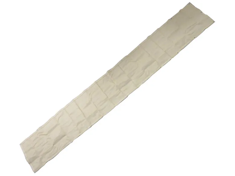 Platinum 500 x 80 cm Coolfit balkondoek - Gebroken wit