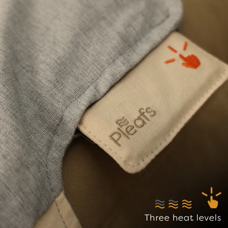 Pleafs 40 x 110 cm draadloze warmtedeken - Spanich Grey