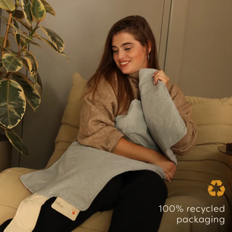 Pleafs 40 x 110 cm draadloze warmtedeken - Spanich Grey