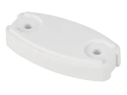Plopp deurvanger onderlegplaat - white