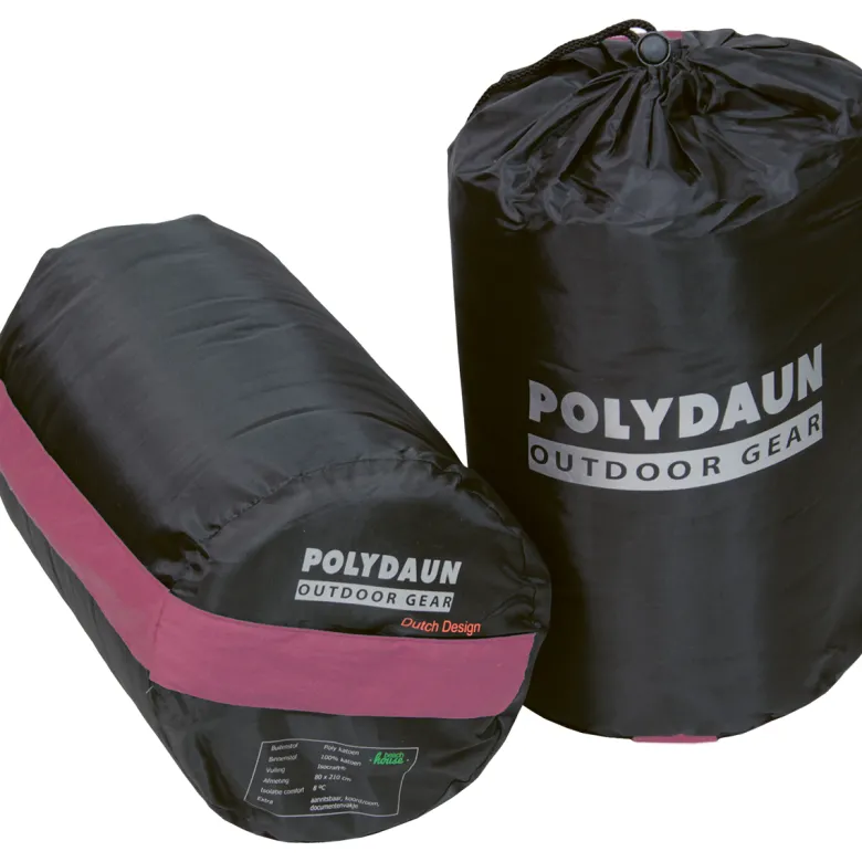 Polydaun Beachhouse deken slaapzak - Red