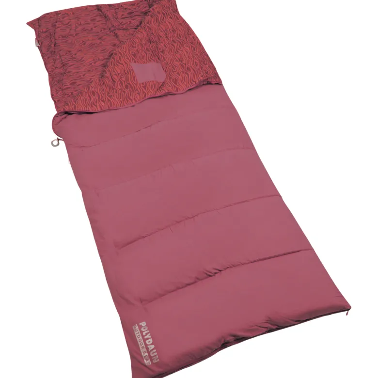 Polydaun Beachhouse deken slaapzak - Red