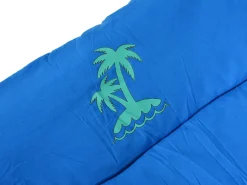 Polydaun Beach House kinderslaapzak - Blue Palmtree