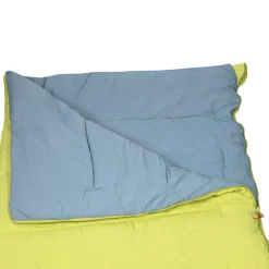 Polydaun Beachhouse Reversibel slaapzak - Lime/Blue