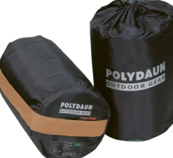 Polydaun Beach house 80 x 210 cm slaapzak - Apricot/Wave