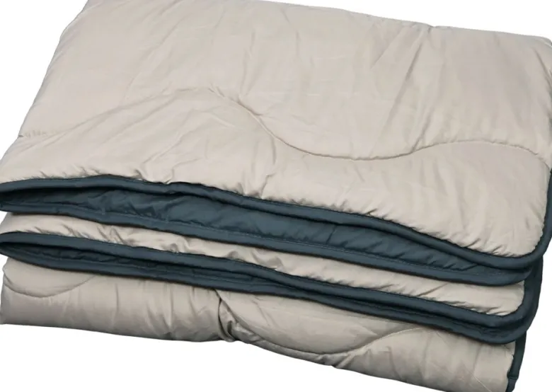 Polydaun Lazydaun 210 x 200 cm dekbed - Grey/Sand
