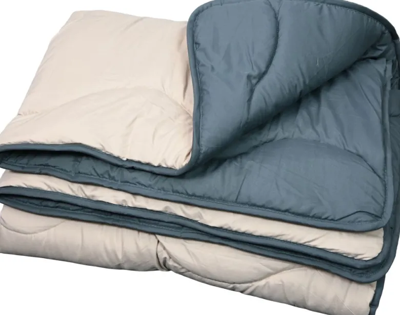 Polydaun Lazydaun 210 x 200 cm dekbed - Grey/Sand