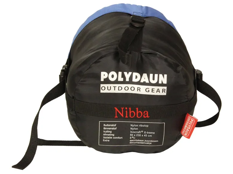 Polydaun Nibba slaapzak - Black