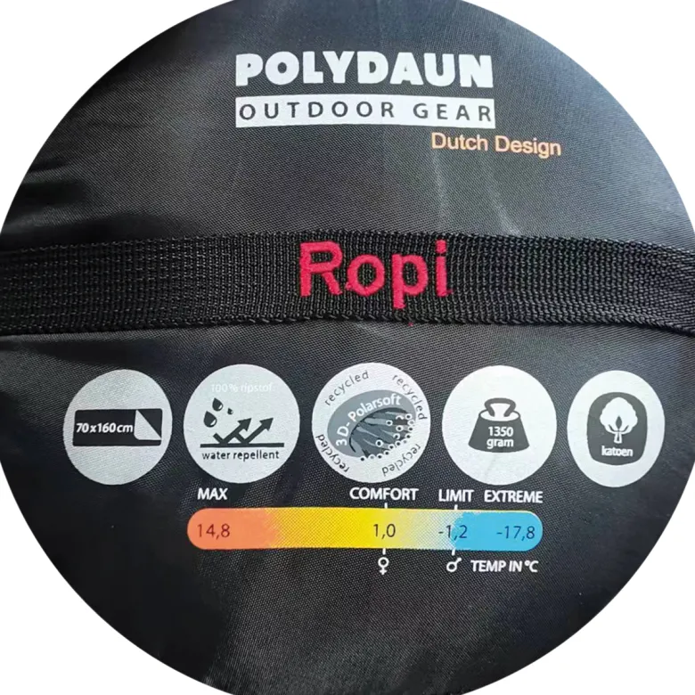 Polydaun Ropi junior deken slaapzak