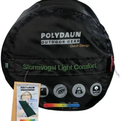 Polydaun Stormvogel light comfort 85 x 210 cm slaapzak - Green