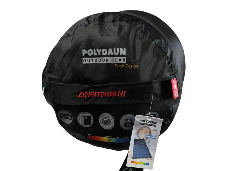 Polydaun Zilvermeeuw XXL slaapzak - Blue