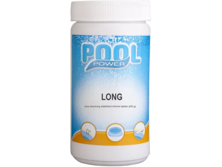 Pool power long chloortabletten - 200 gram