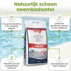 Poolsel zwembadzout - 15 kg