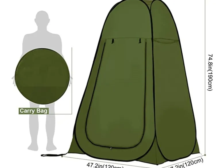 Pop-up 1-persoons douchetent - Green