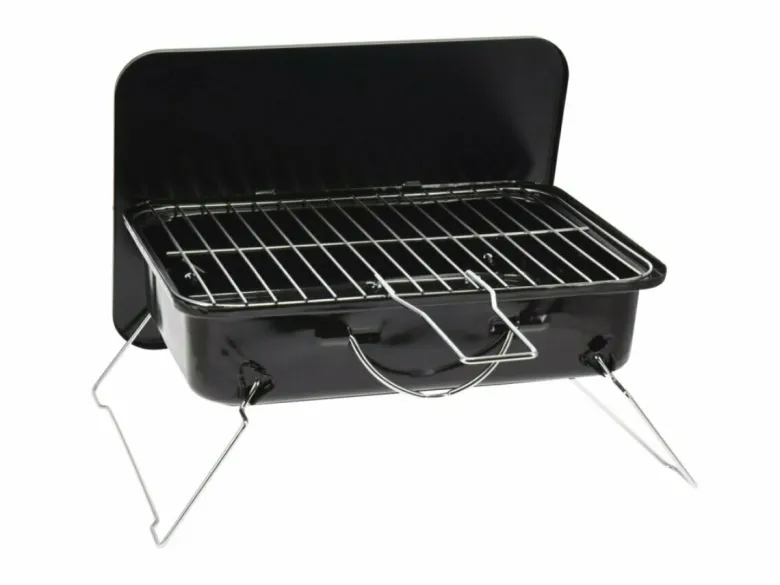 Portable tafelmodel kolenbarbecue