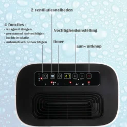 PRIMO PR580DH luchtontvochtiger - 20 liter