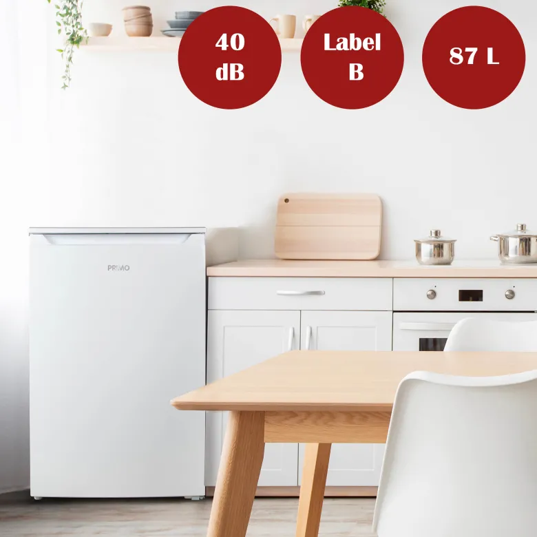 Primo PR189DV 87 liter tafelmodel vriezer - White