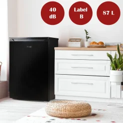 Primo PR191DV 87 liter tafelmodel vriezer - Black