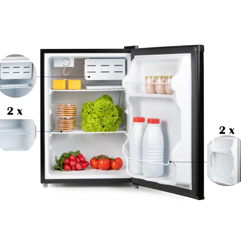 Primo PR155FR 66 liter koelkast - Black