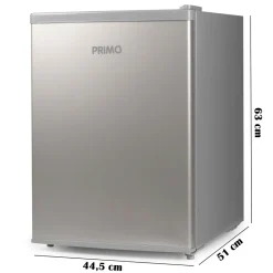 Primo PR154FR 66 liter koelkast - Silver