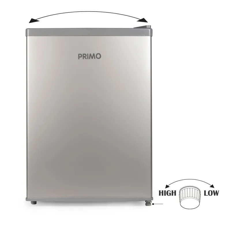 Primo PR154FR 66 liter koelkast - Silver