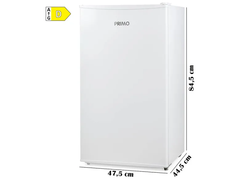 Primo PR176FR 80 liter koel/vriescombinatie - White