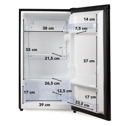 Primo PR121FR 88 liter tafelmodel koelkast - Black