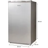 Primo PR122FR 88 liter tafelmodel koelkast - Silver